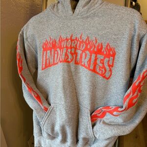 World Industries Gray Hoodie